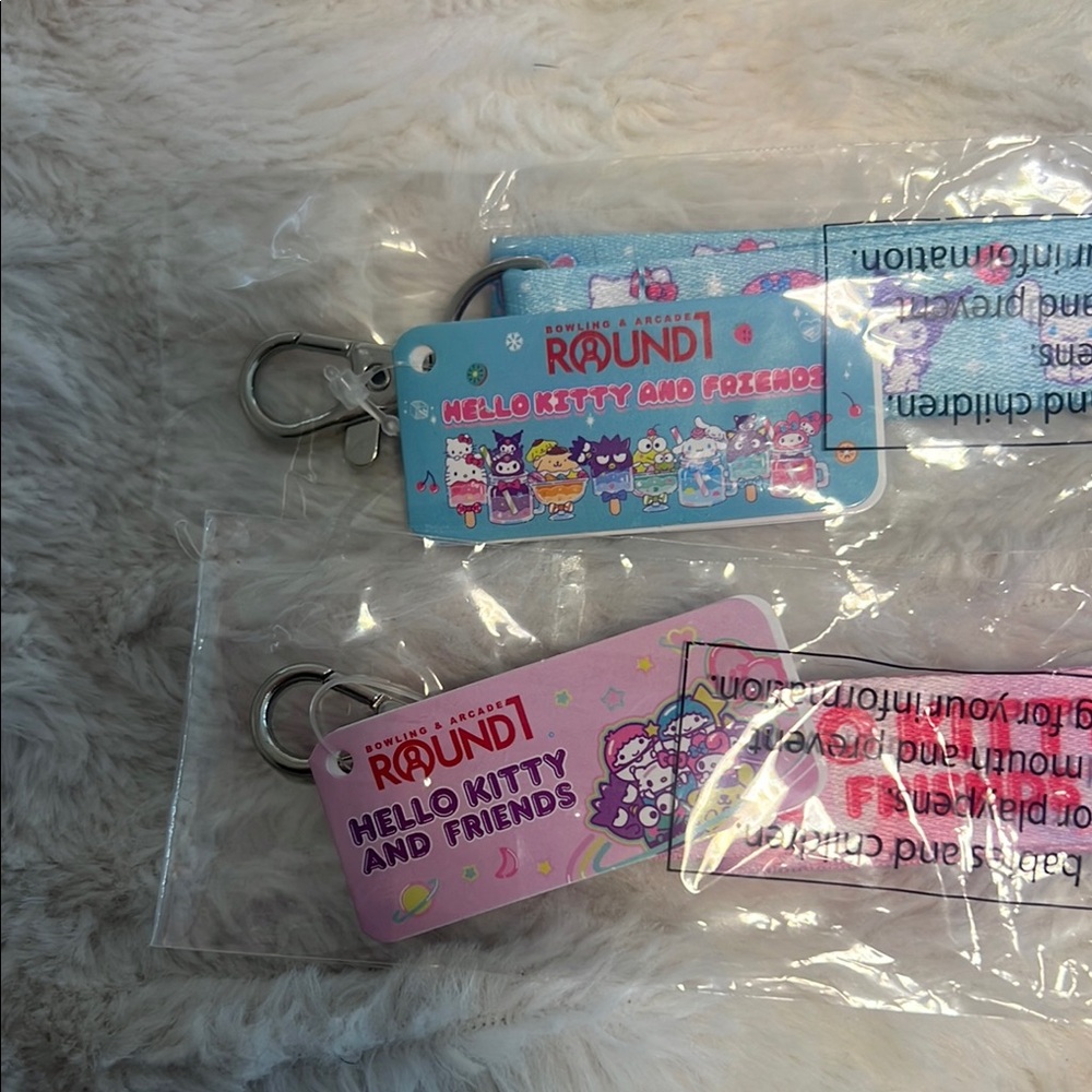 Hello Kitty and Friends Kids Lanyard Set - Blue and Pink - Picture 2 of 4